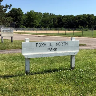 Park Sign on Indian Creek Parkway