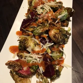 Crisped Brussel Sprouts