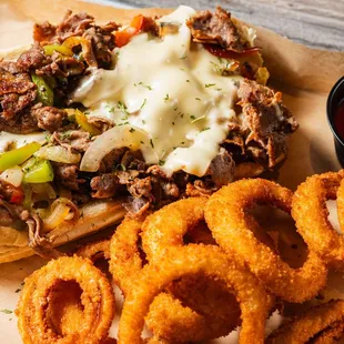 Philly Cheese Steak Sandwich