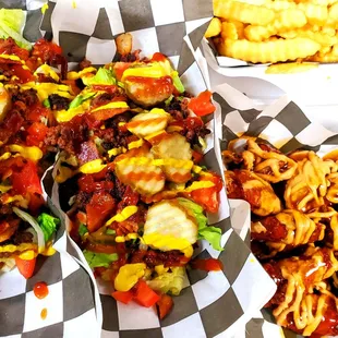 Call 704-776-9518 to place your order! Try our award winning wings or our awesome chicken, bacon, ranch quesadilla!