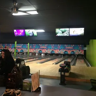 interior, sushi and sashimi