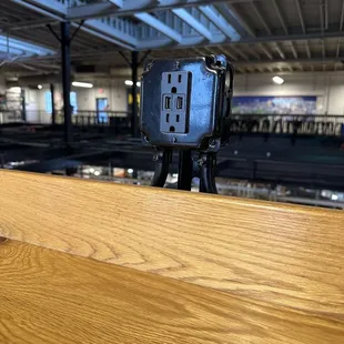 Plugs near seating