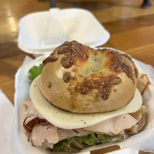food, bagel, bagels