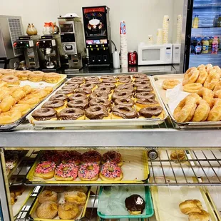 a variety of doughnuts
