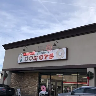 the front of the store