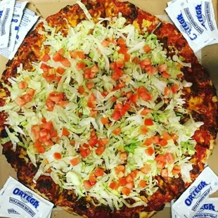 Try our Taco Pizza!