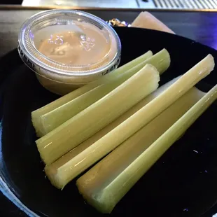 A side of &quot;Alway Fresh, Crisp and Moist&quot; Celery.
