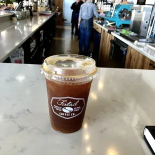 Lavender iced americano. 8.5/10.