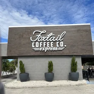 the outside of the building