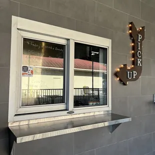 the outside of the building