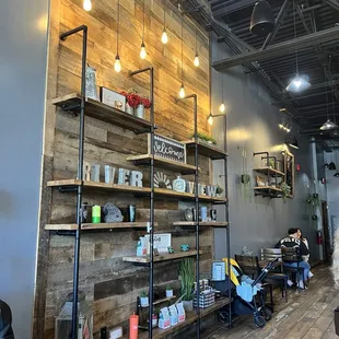 a view of the coffee shop