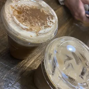Cold Brew W/ Mocha, Caramel &amp; Vanilla  Cold Brew W/ Caramel, Vanilla and Cinnamon