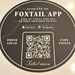 Foxtail has  an app