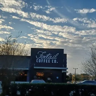 outside