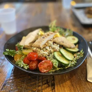 Cobb Salad with Smoked Chicken