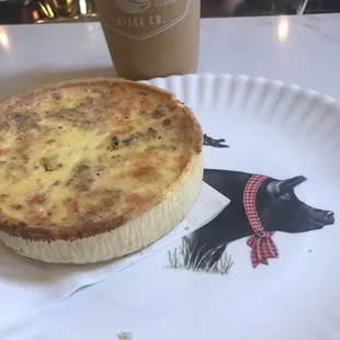 Tomato and Bacon Quiche