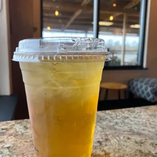 Iced green tea