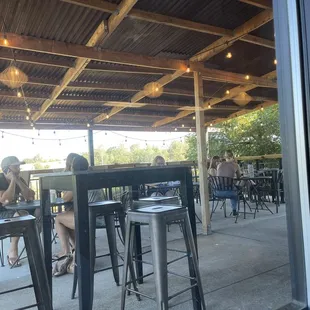 Outdoor patio is lovely too