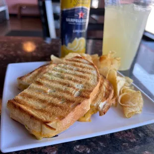 Adult grilled cheese