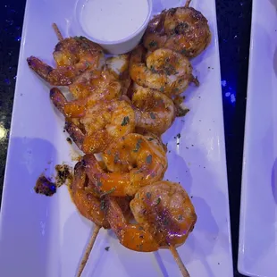 Dynamite Shrimp Skewers