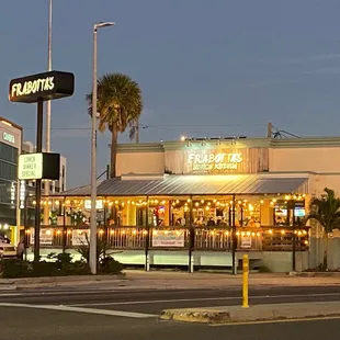 Cute view as we walked over from the beach