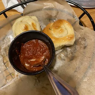 Garlic Knots are amazing