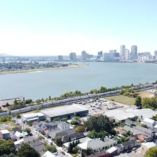 Photo taken 400 feet above Frady's One Stop.