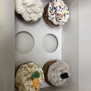 Cupcakes   Carrot Jumbo Cupcake Cookies and cream Jumbo Cupcake Birthday Jumbo Cupcake Red velvet Jumbo Cupcake