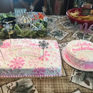 Birthday cake and smash cake!