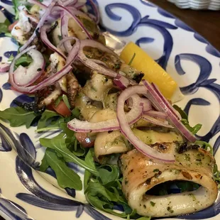 Grilled Calamari