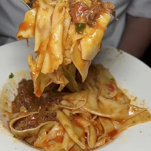 Pappardelle Con Ragu Di Carne