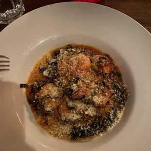 Linguine Nere All'arrabbiata