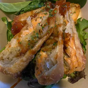 Seafood Egg Rolls