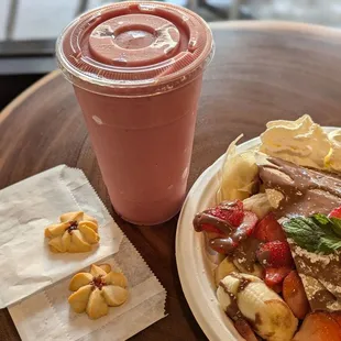 Strawberry Banana Smoothie