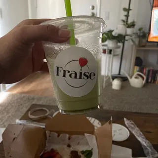 Iced Matcha Green Tea Latte