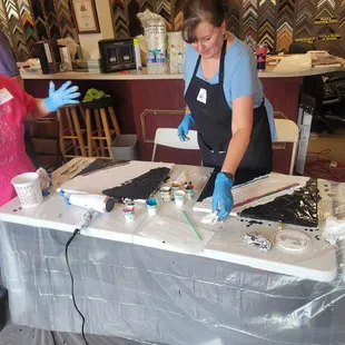 Dive into a world of color, texture, and expression in our art classes, designed to inspire artists of all levels to explore new skills!