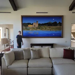 Our picture installation services cater to your specific needs, providing expert assistance in hanging and arranging your art with precision