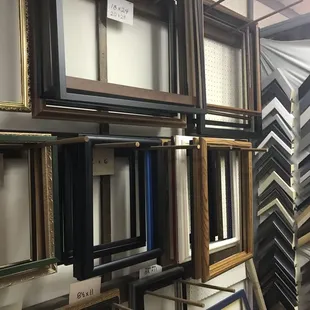 Stock frame selection 2.