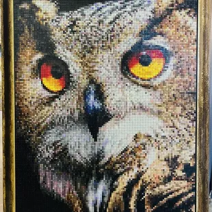 Framed artwork example