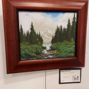 Another framed piece.