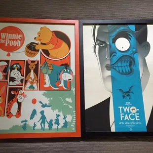 I had three pieces in total framed. All three came out great, I'll post the third piece separately.