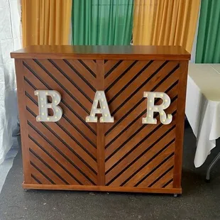 Bar for rent