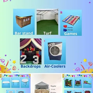 Party rentals