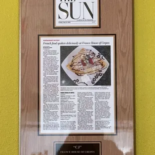 5/22/22 (sun): Article of House of Crepes