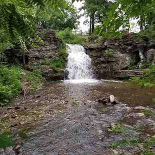 The water fall at france park you can actually primitive camp kinda near it