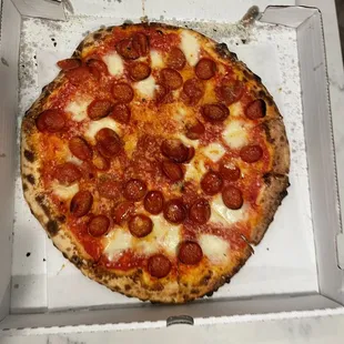 Pepperoni pizza