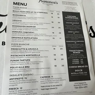 Menu!