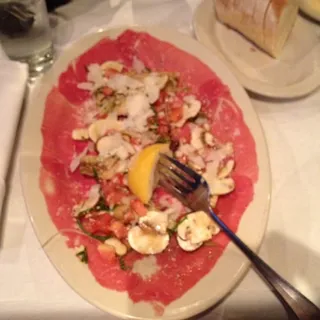 Carpaccio con Carciofi