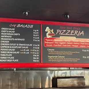 Menu august 2022