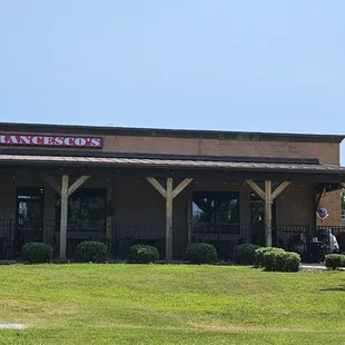 Outside seating